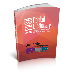 APUSH Pocket Dictionary by Stampede Learning Systems